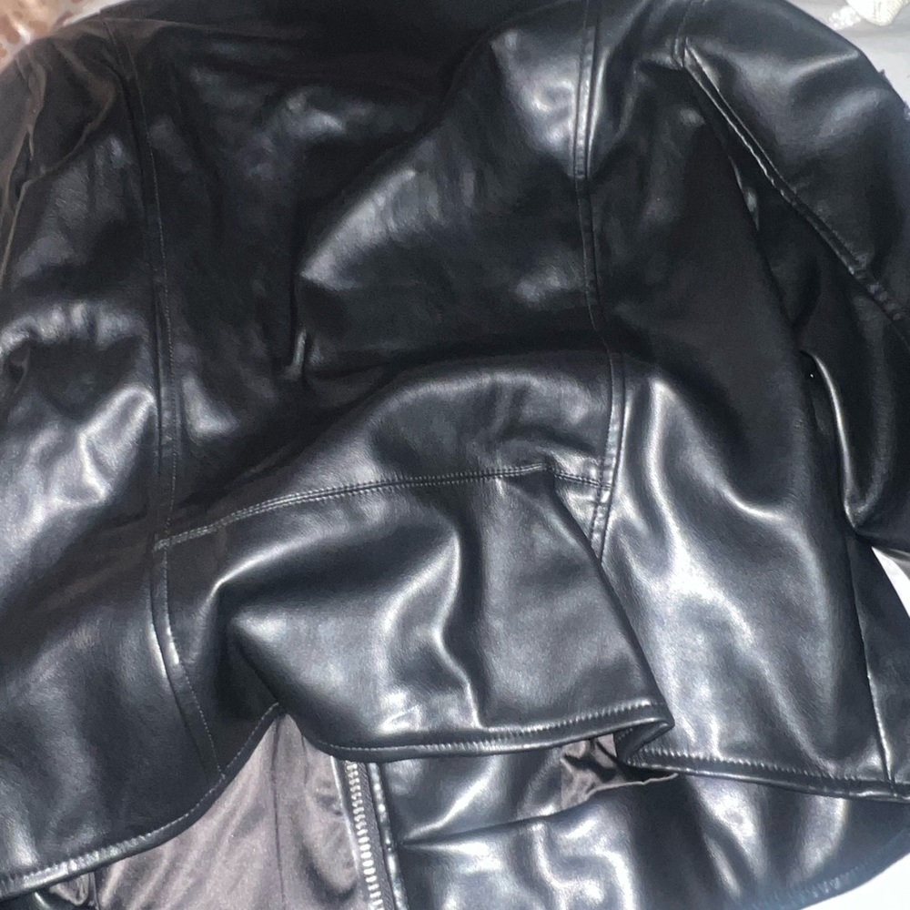 Brand new never worn fox fu moto jacket with patchworks special addition